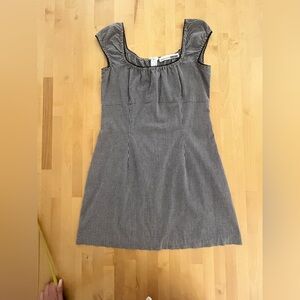 Necessary Objects Black and White Mini Dress